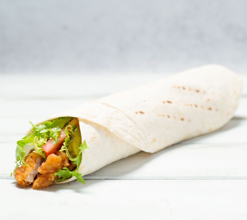 Spicy Chicken Wrap